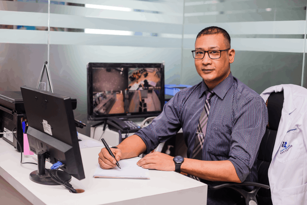 Dr jayendra pradhananga National ENT Centre